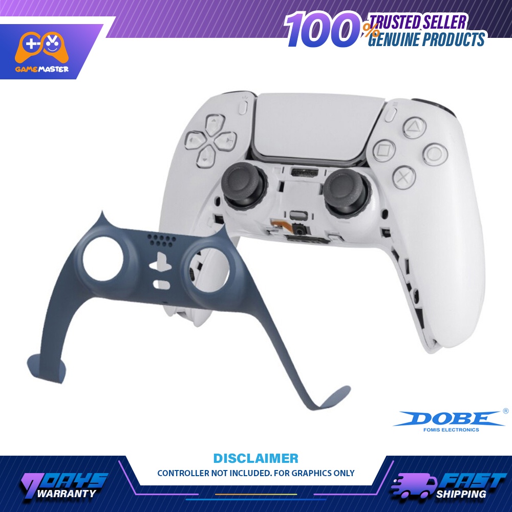 PS5 Dualsense Handle Controller Faceplate Replacement Housing Shell ...