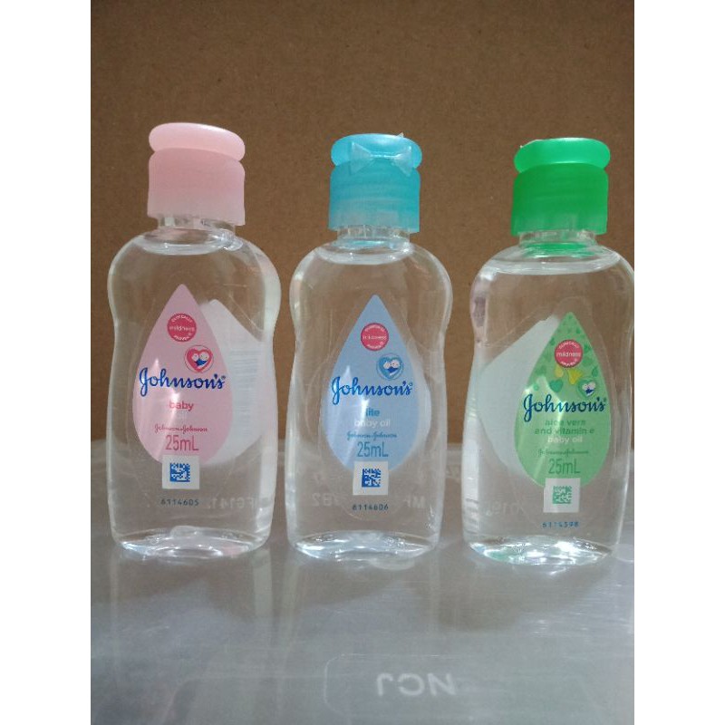 johnson baby oil 25ml
