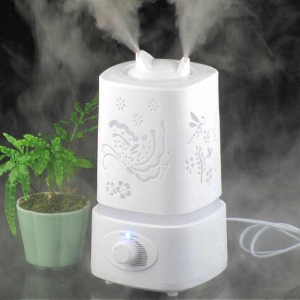 1.5L Ultrasonic Air Humidifier with LED Light Changing Color Shopee