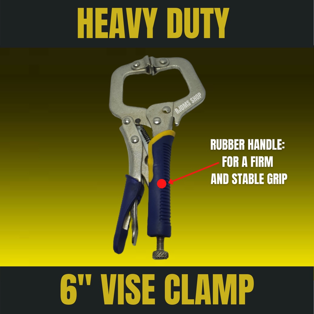 Vise Clamp 6 Inches Vise Clamp Heavy Duty Clamp Durable Vise Clamp Shopee Philippines