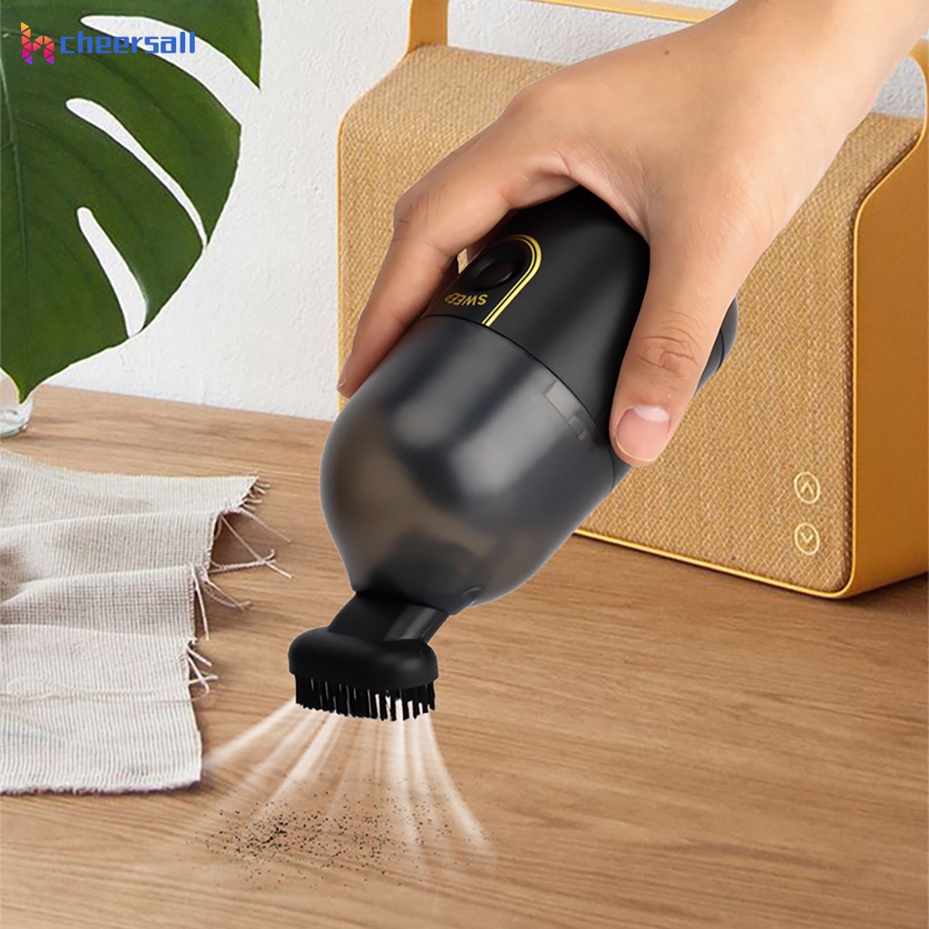cheer Batteryoperated Mini Vacuum Cleaner Electric Desk Dust Vacuum
