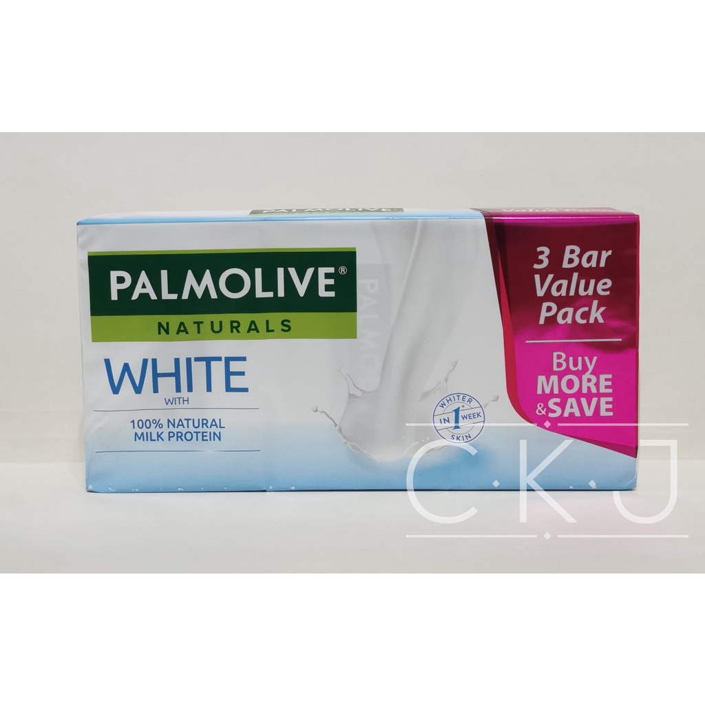 Palmolive Naturals White Milk Soap 115g 3 Bar VALUE PACK | Shopee ...