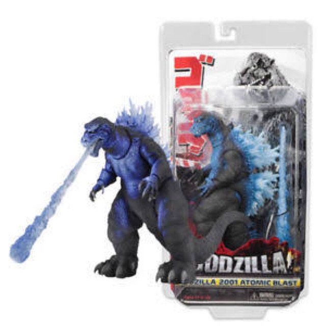 neca godzilla 2001 atomic blast 