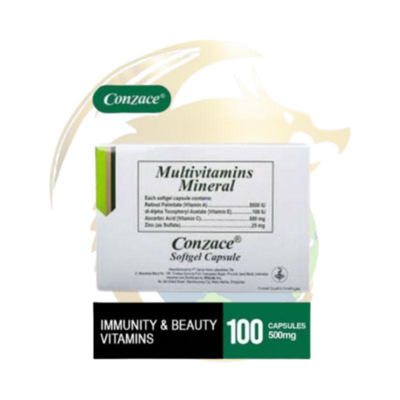 Conzace Multivitamins + Minerals 100's Shopee Philippines