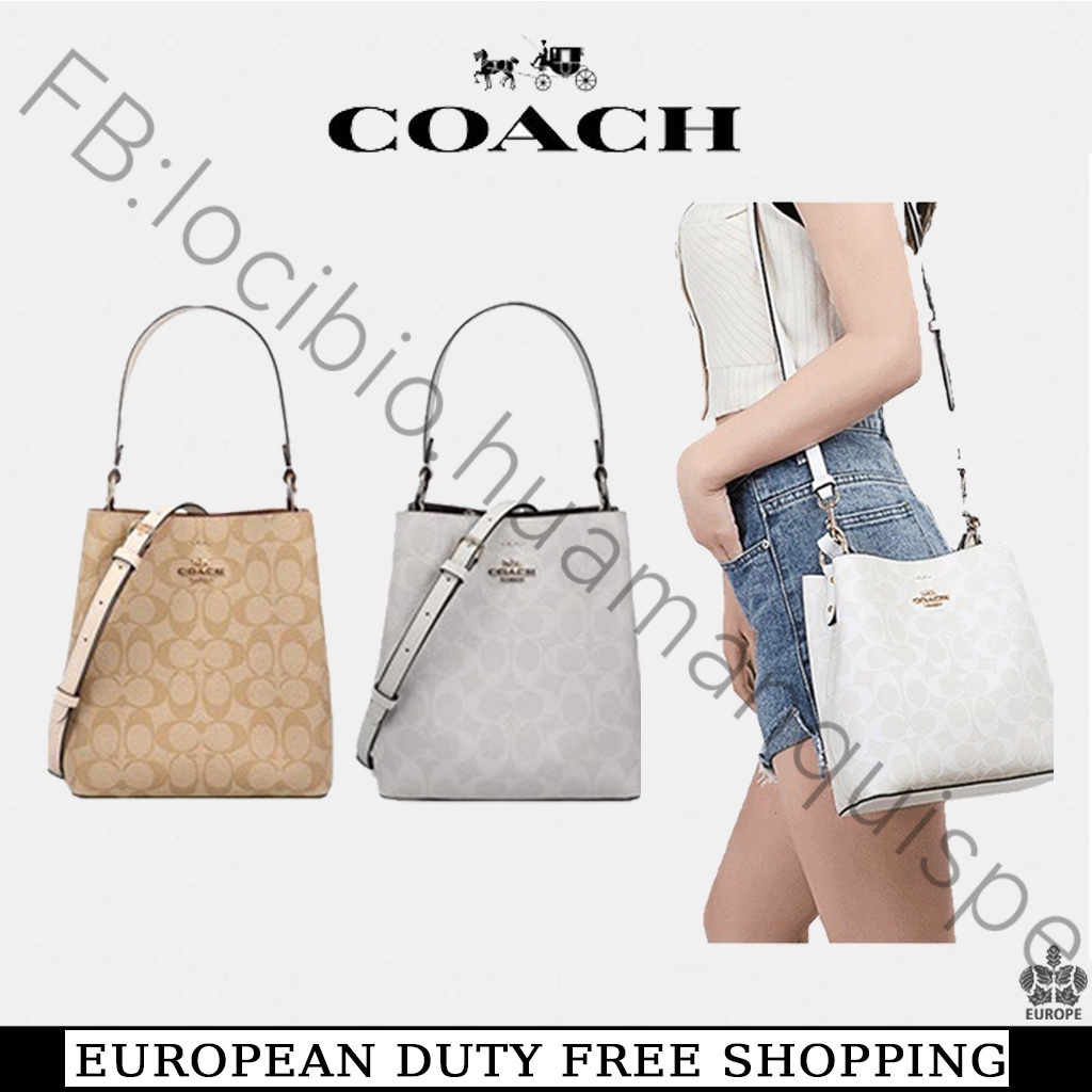 100% authentic coach authentic latest COACH 2312 new small bucket bag /  classic shoulder bag / handb | Shopee Philippines