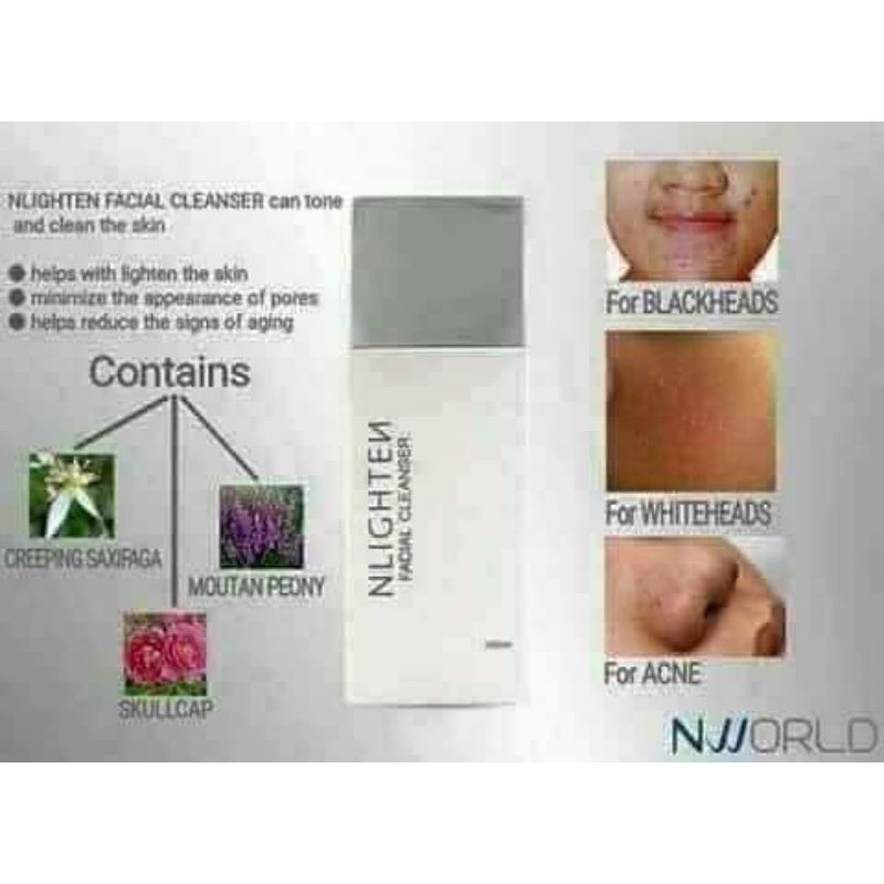 nlighten facial cleanser