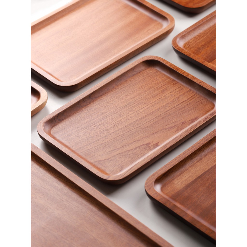 wooden tea tray