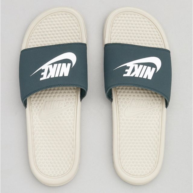 nike benassi gray