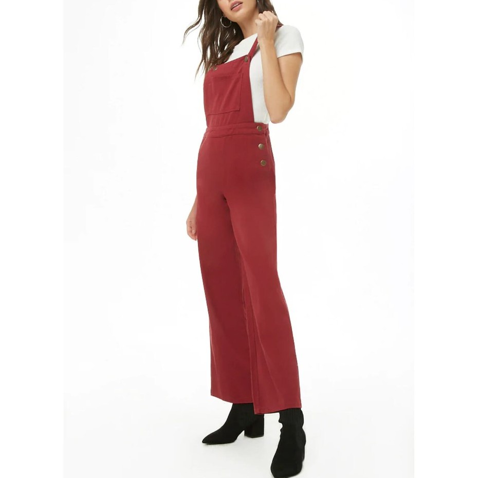 forever 21 green overalls