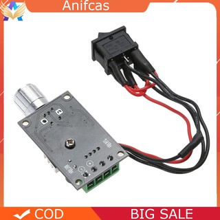 【Cash On Delivery】6V 12V 24V 3A PWM DC Motor Speed Controller Forward Reverse /w Switch #7