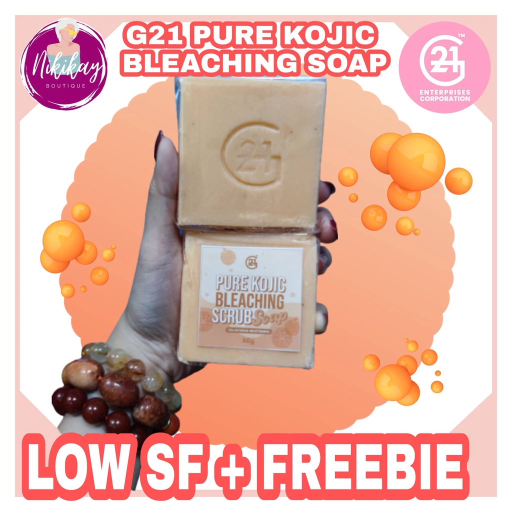 G21 PURE KOJIC BLEACHING SOAP (singles) Shopee Philippines