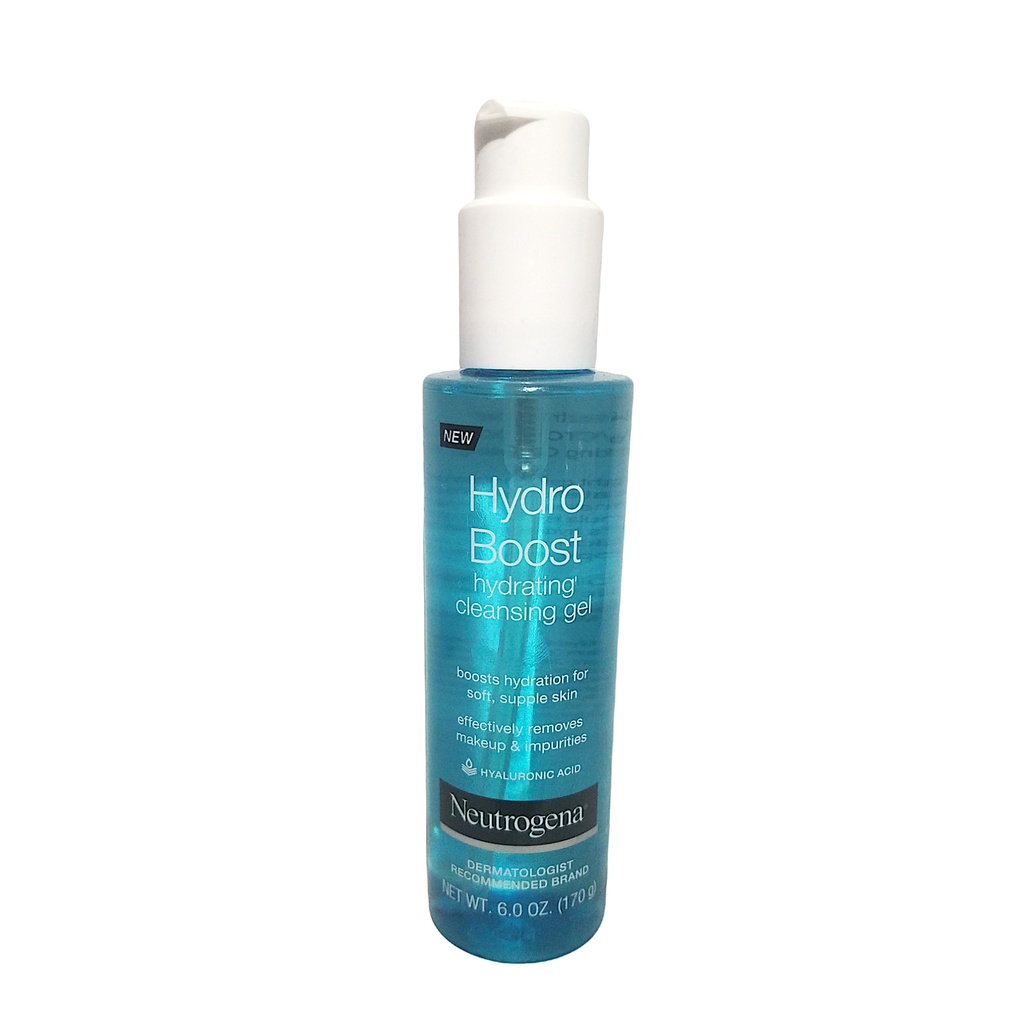 Neutrogena Hydro Boost Hydrating Cleansing Gel 170g (From USA) Shopee