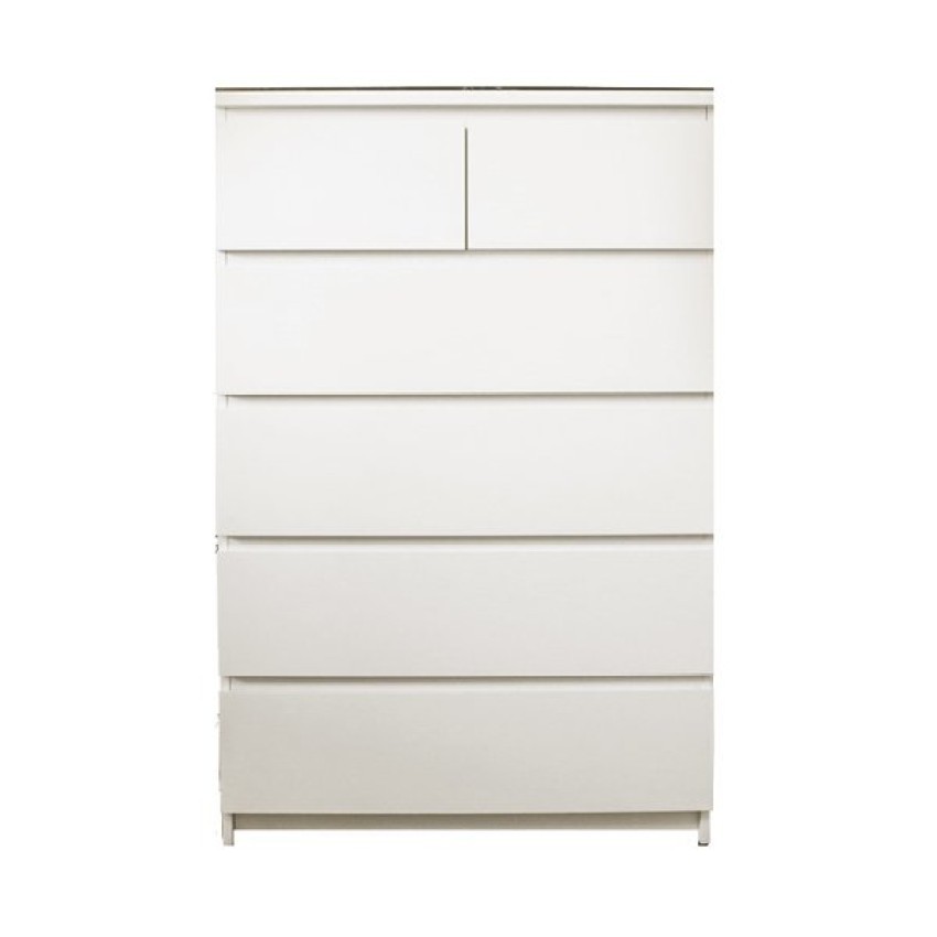 Malm Tall 6 Drawer Dresser Quality, Tall Long White Dresser Ikea
