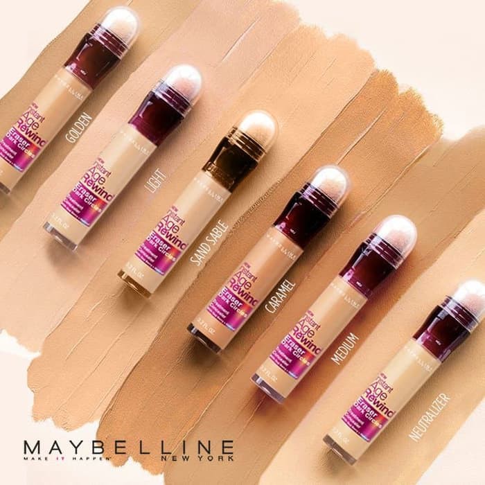 maybelline age rewind concealer caramel