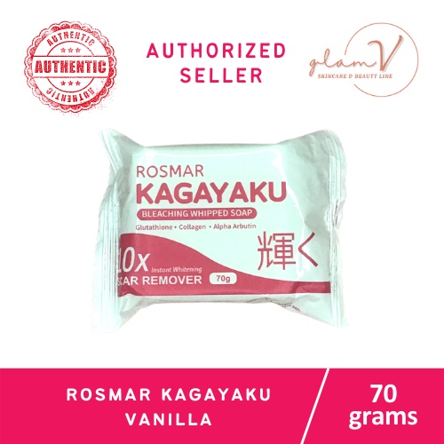 Original Rosmar Skin Essentials Vanilla Kagayaku Soap Scar Remover 10x