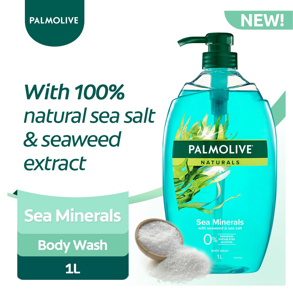 Palmolive Naturals Hydrating Body Wash Sea Minerals 1L Shopee Philippines