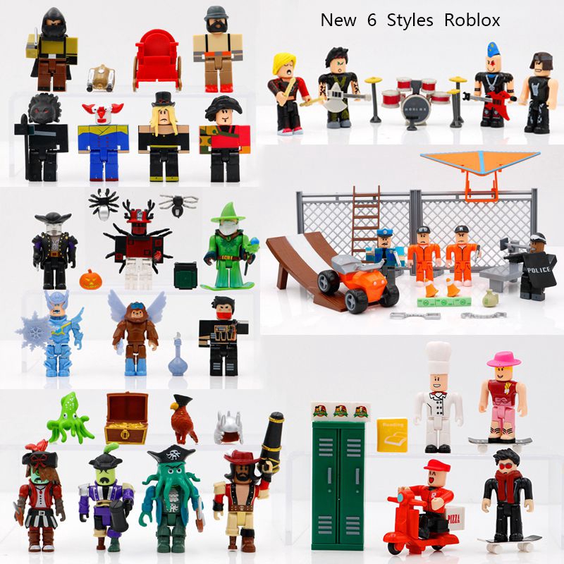 New Roblox Game Character Accessory Mini Action Figure Kids Xmas Gift Toy No Box Shopee Philippines - roblox game character accessory 4 pcs roblox action figure