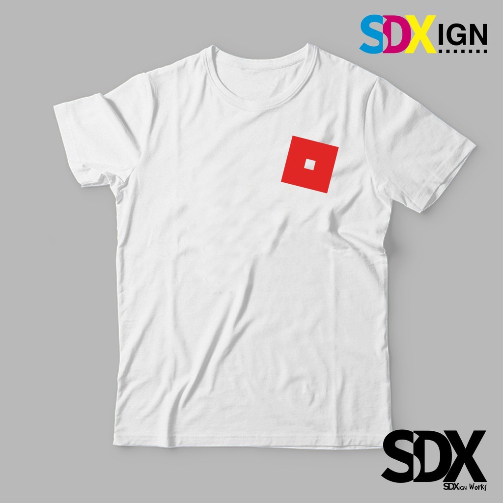 Roblox Icon Pocket Side T Shirt Shopee Philippines