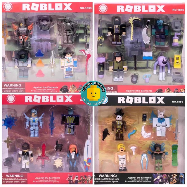 4 in 1 ROBLOX TOY FIGURES 4 Designs Available | Shopee Philippines