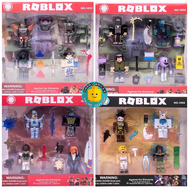 New Arrival Roblox Toy Figures 4 Designs Available Shopee - details about roblox ninja assassin yang clan master mini figure 3