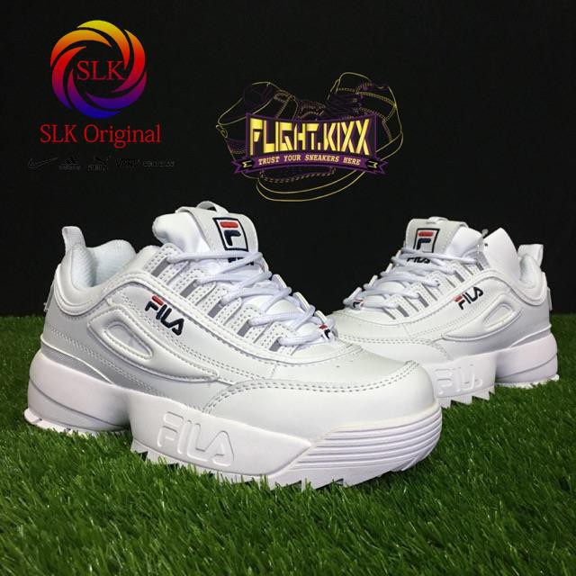 girls pink fila trainers
