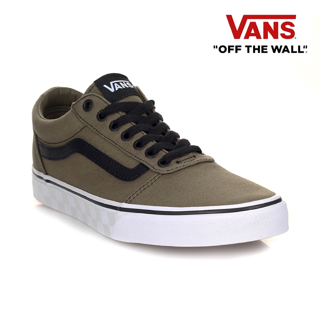 vans old skool check foxing