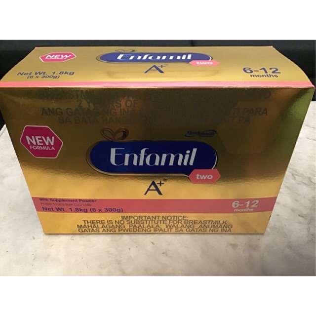 enfamil a  for 1 year old