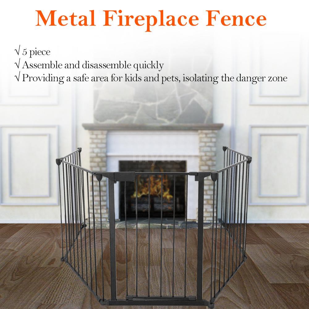 fireplace safety fence