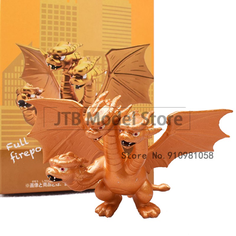 Godzilla Q Version Monster Energy Anime Action Figure Toys Doll Ornaments  Hand King Ghidrah Models | Shopee Philippines