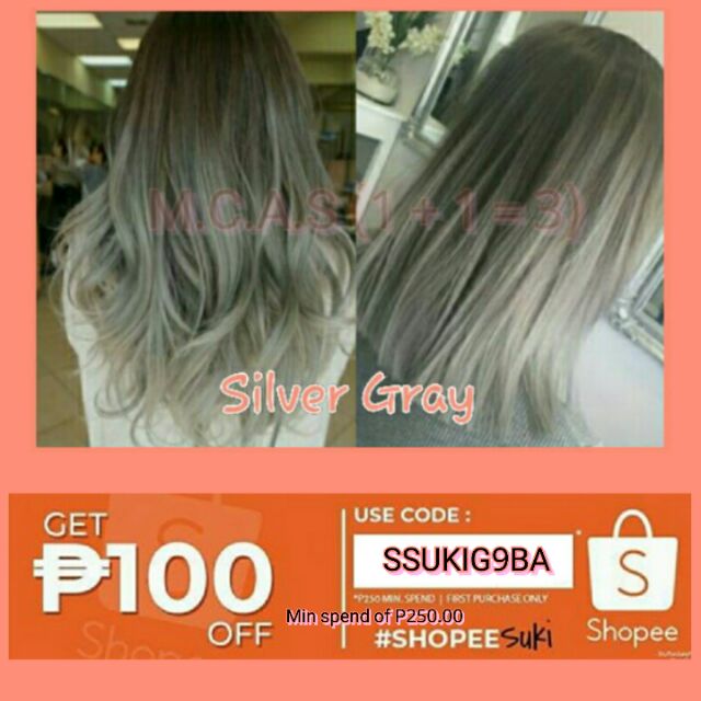 Silver Grey Hair Color Shopee Philippines