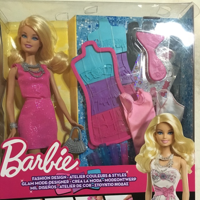 barbie fashion design plates