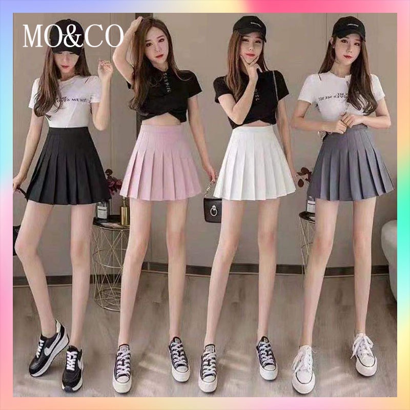 XS 3XL Size Korean High Waist White Short Skirt Fashion XS 3XL Size Korean High Waist White Short Skirt Fashion