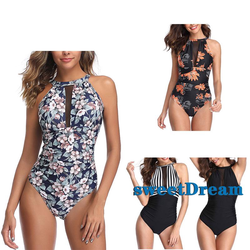 high neck swimsuit women's swimwear