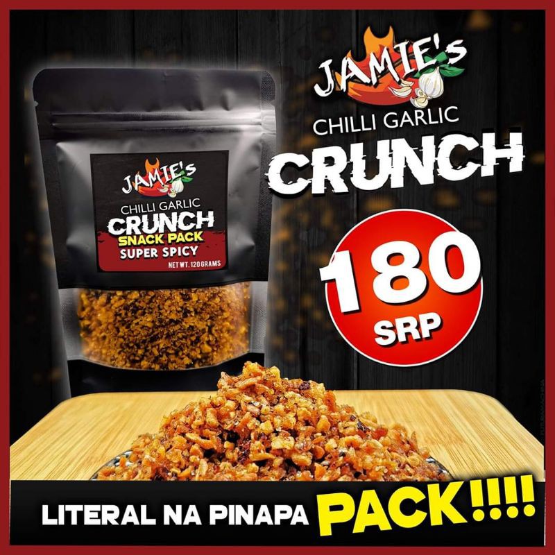 [NEW] Jamies Crispy Chili Garlic Crunch COD Shopee Philippines