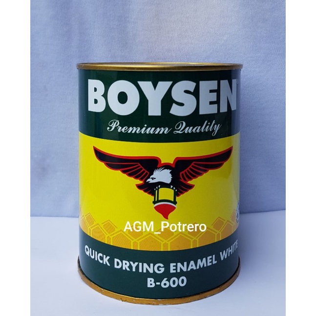 BOYSEN QDE B- 600 WHITE ( PANGKAHOY / METAL ) 1 LITER | Shopee Philippines