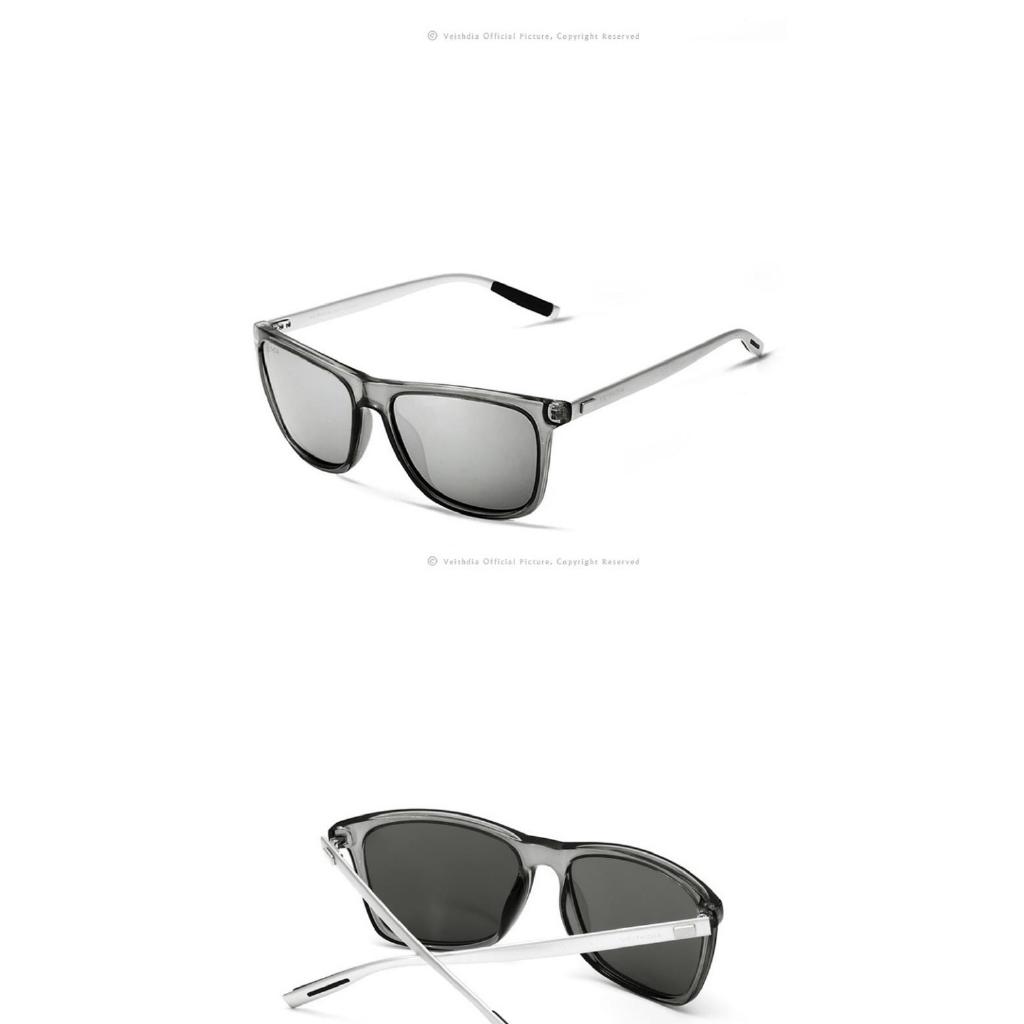VEITHDIA Brand Unisex Retro Aluminum+TR90 Square Polarized Sunglasses Lens Vintage Eyewear #4