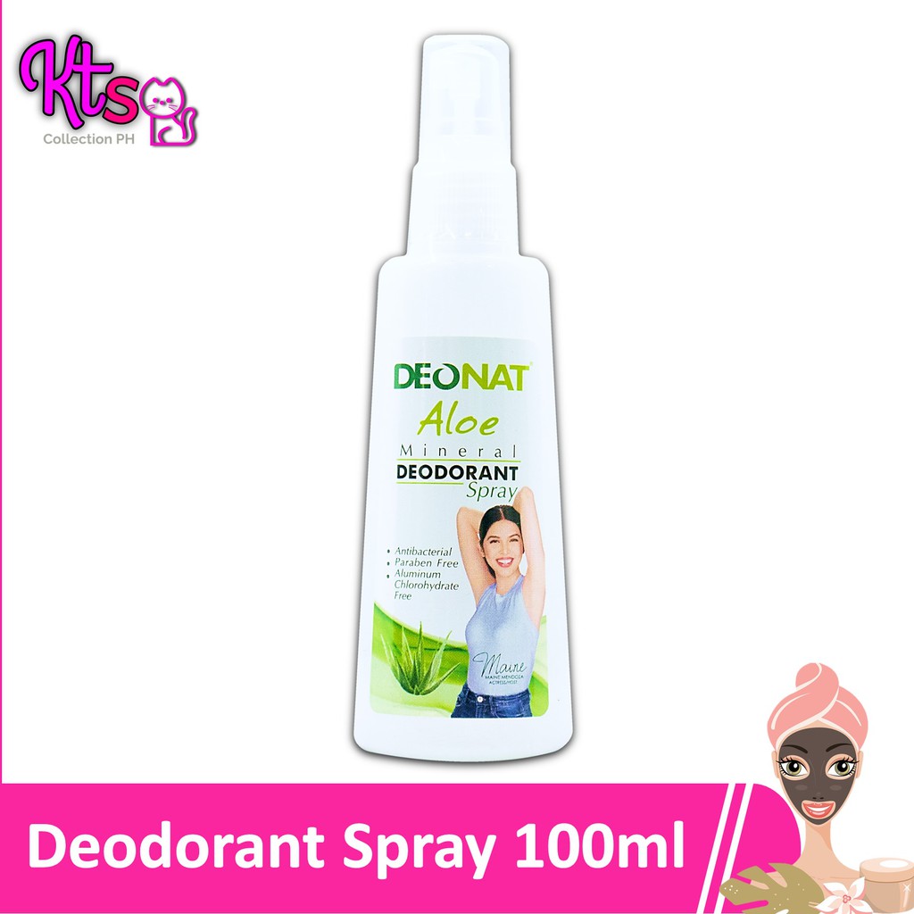 Deonat Aloe Mineral Deodorant Spray 100ml Luxe Organix Shopee Philippines 4214