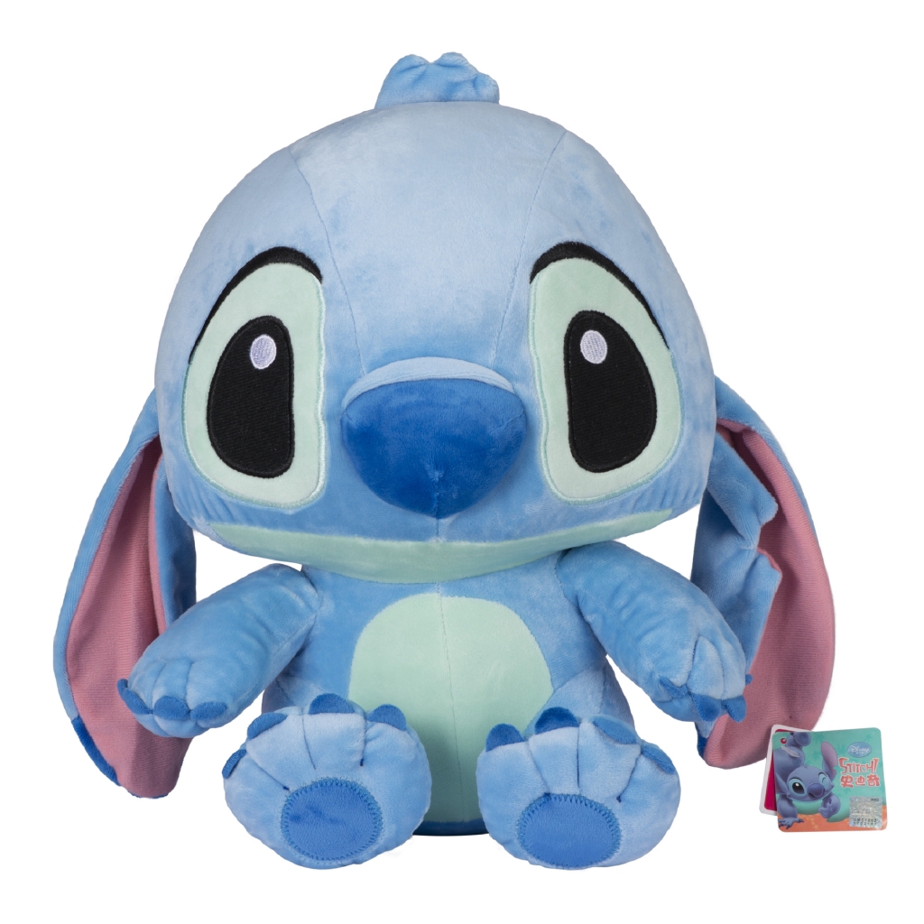 white stitch plush