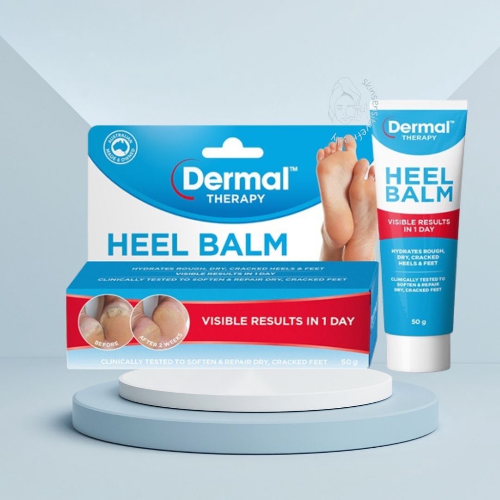 SSF Dermal Therapy Heel Balm 25 Urea 50g Hand Balm 10 Urea 50g