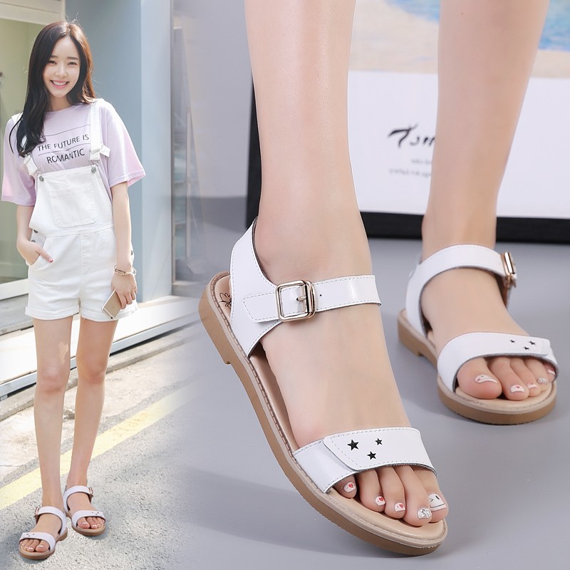 casual flat sandals for ladies