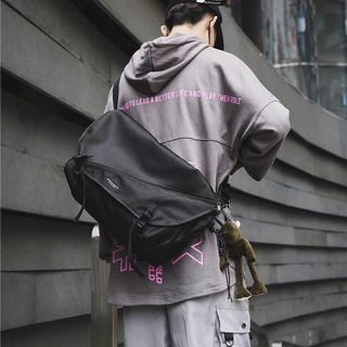 Messenger Bag Men's Trendy Brand Shoulder Bag Casual Bag Trendy Backpack Women's Single Shoulder Bag #7