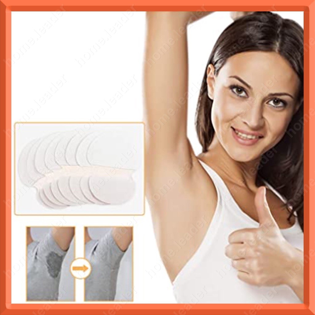 50Pcs Underarm Sweat Pads Armpit Comfortable Unflavored Disposable Sweat Free Armpit Sweat Sticker