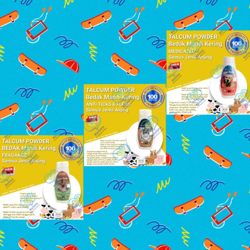 Dry Dog Powder Contents 100 Grams Raid All Talcum Powder Ticks & Fleas