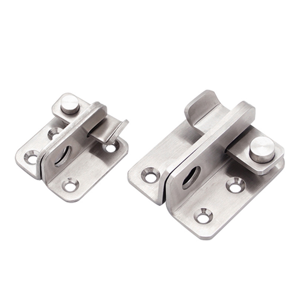 Yichuanx Door Bolt Stainless Steel Thicken Slide Accessories