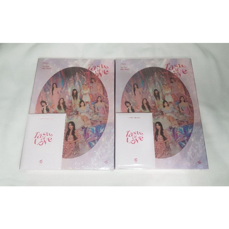 TWICE TASTE OF LOVE ALBUM (IN LOVE VERSION) | Shopee Philippines