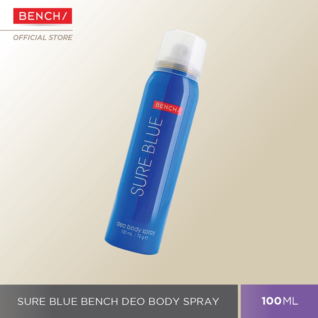 TCD3100L BENCH/ Sure Blue Deo Body Spray 100ml Shopee Philippines
