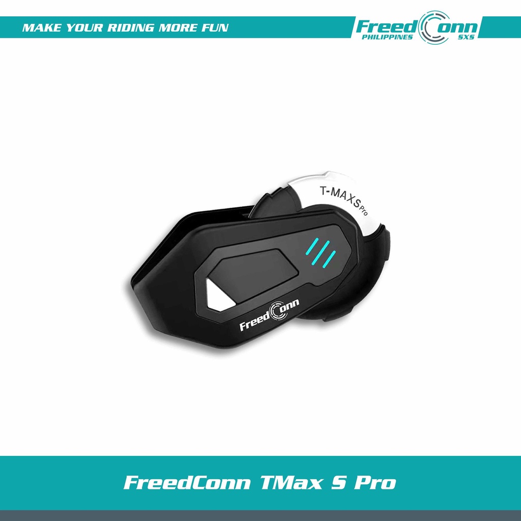 Freedconn TMAX-S PRO Motorcycle Helmet Bluetooth Intercom | Shopee