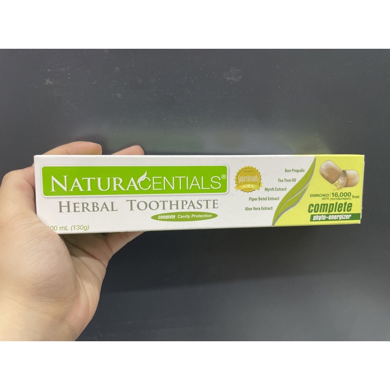 AUTHENTIC NATURACENTIALS HERBAL TOOTHPASTE | Shopee Philippines