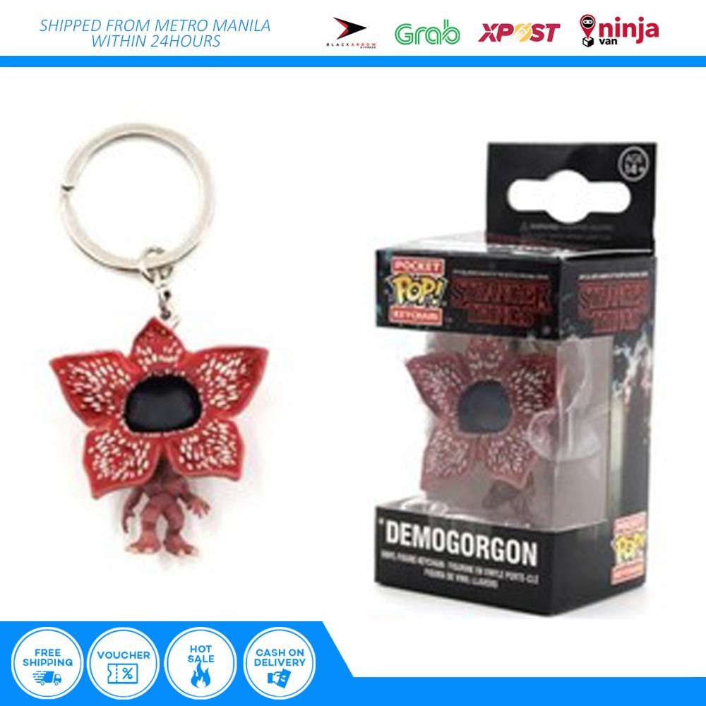 demogorgon funko pop keychain