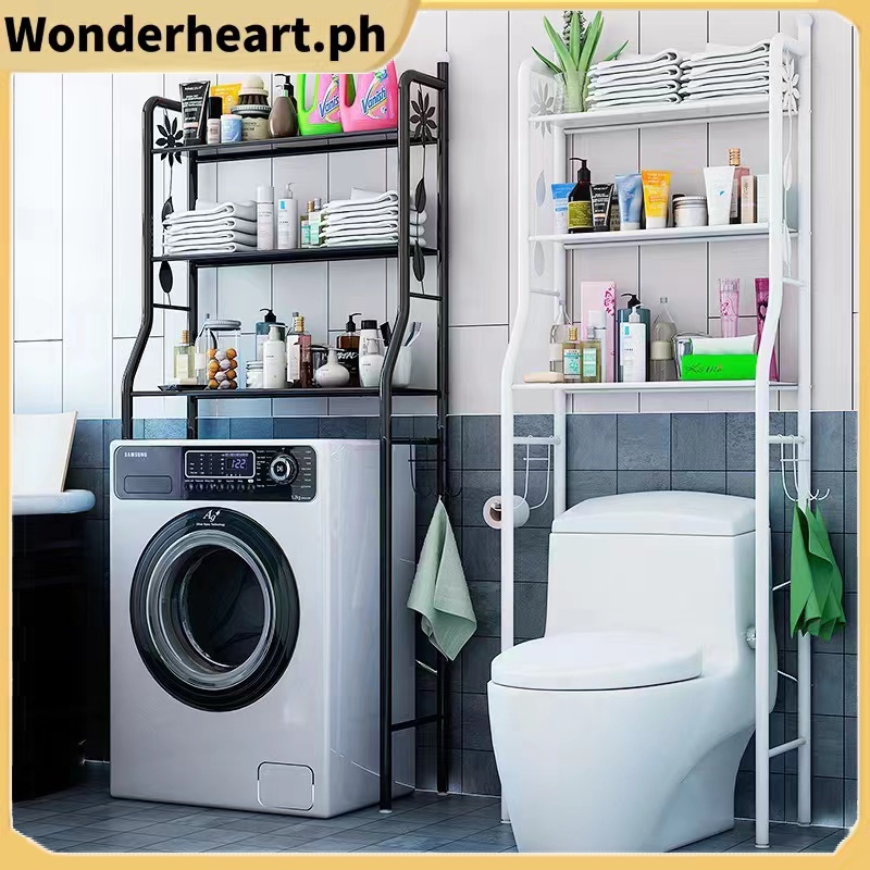 COD Big Size 3Tier Bathroom Space Saver 160CM Toilet Shelf Rack